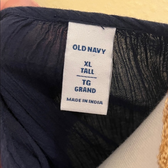 Old Navy Navy Tunic with White Detailing - Picture 2 of 5